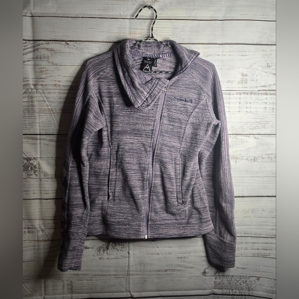 Avalanche Purple Zip Up Fleece Womans Size Small